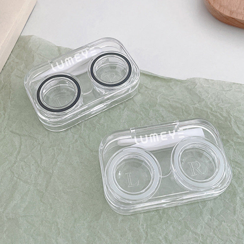 Best COLORED CONTACTS - LUMEYE Colorful Clear Custom Lens Case - LUMEYE