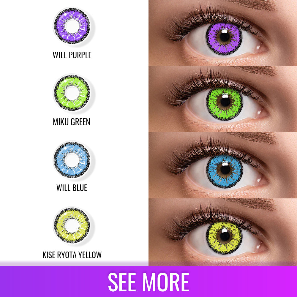 Best COLORED CONTACTS - LUMEYE Will Series Colored Contact Lenses - LUMEYE