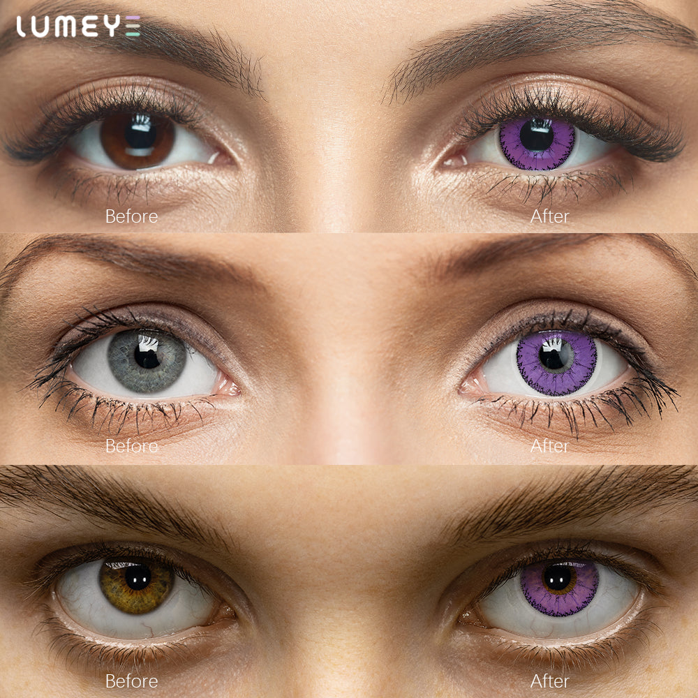 Best COLORED CONTACTS - Genshin Impact - LUMEYE Paimon Colored Contact Lenses - LUMEYE