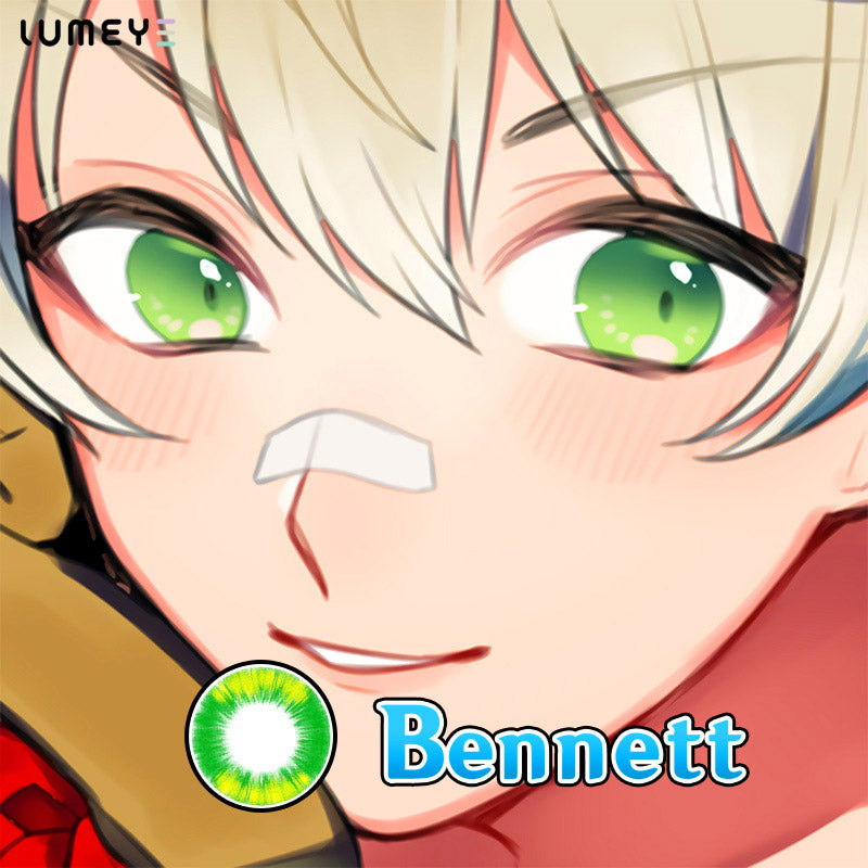 Best COLORED CONTACTS - Genshin Impact - LUMEYE Bennett Colored Contact Lenses - LUMEYE