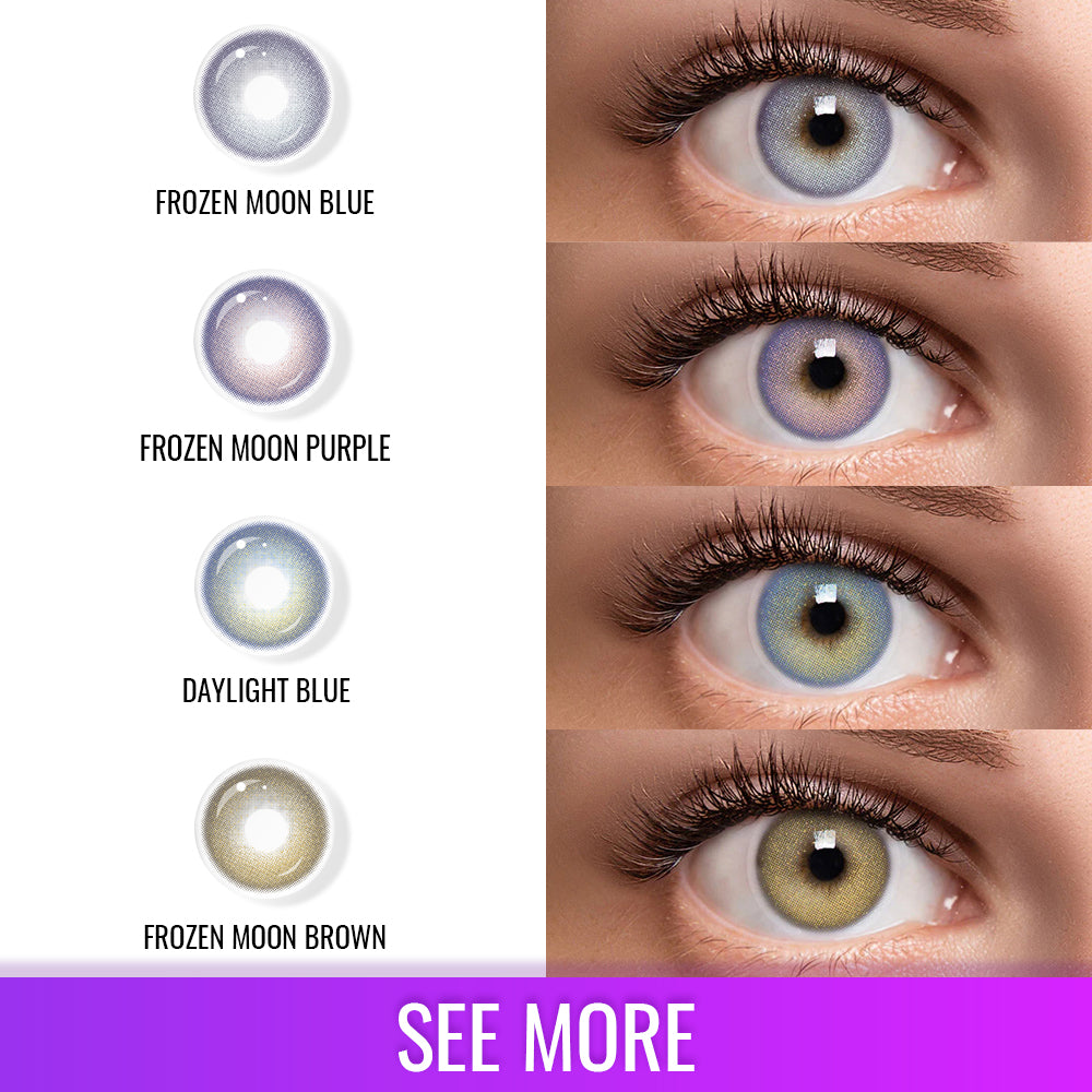 Best COLORED CONTACTS - LUMEYE Dreamy Series Colored Contact Lenses - LUMEYE